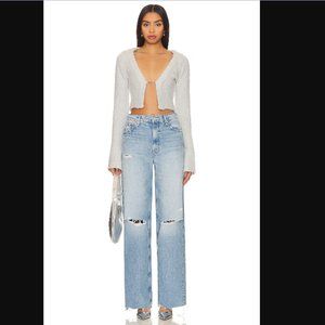 MOTHER | High Waisted Spinner Zip Heel Chew (Rollin' Around)